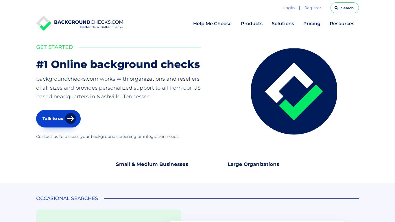 Get Started with Your first Background Check | backgroundchecks.com